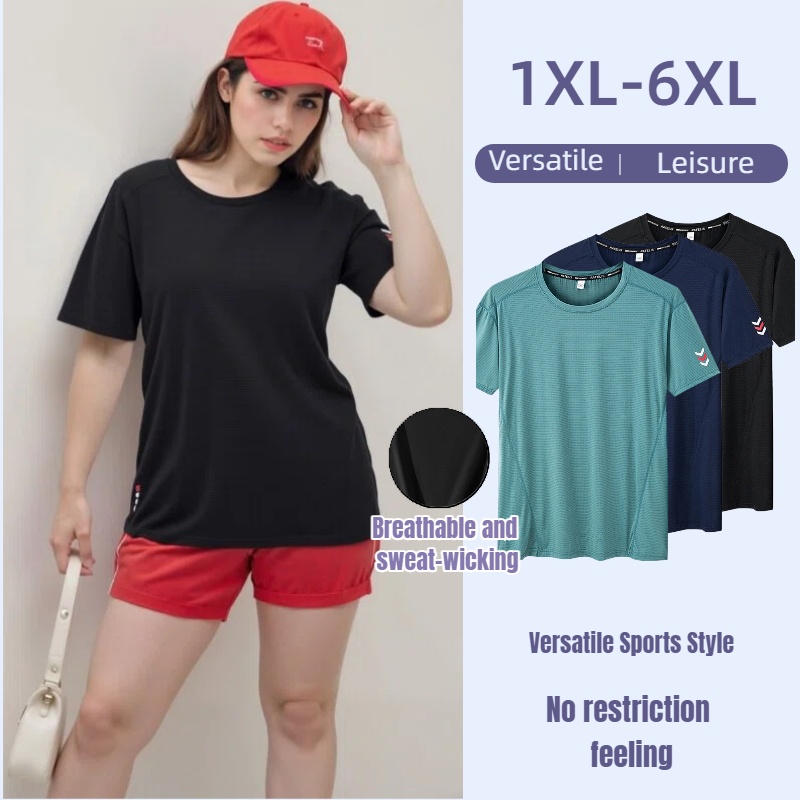 Plus Size 1XL-6XL Women's Brea - Yoga Fitness Plus ulasan dan harga