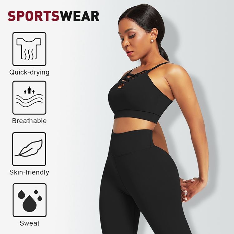3 Pieces Women's Yoga Fitness  - Yoga And Fitness ulasan dan harga