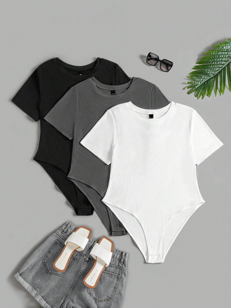 Plus Size Women's Round Neck S - Yoga Fitness Plus ulasan dan harga