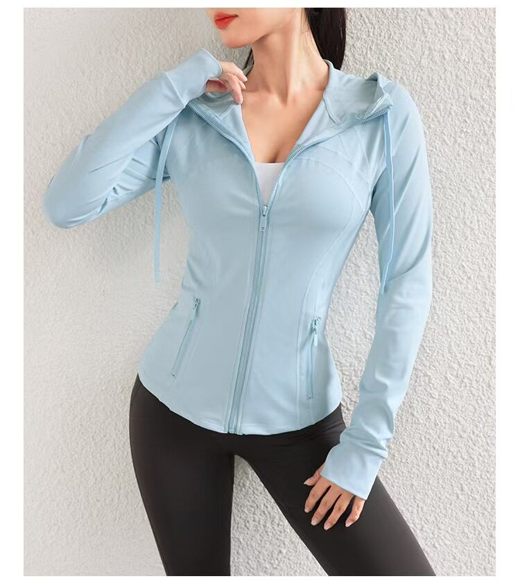 Women's Long-Sleeved Yoga Wear - Yoga Fitness Jacket ulasan dan harga