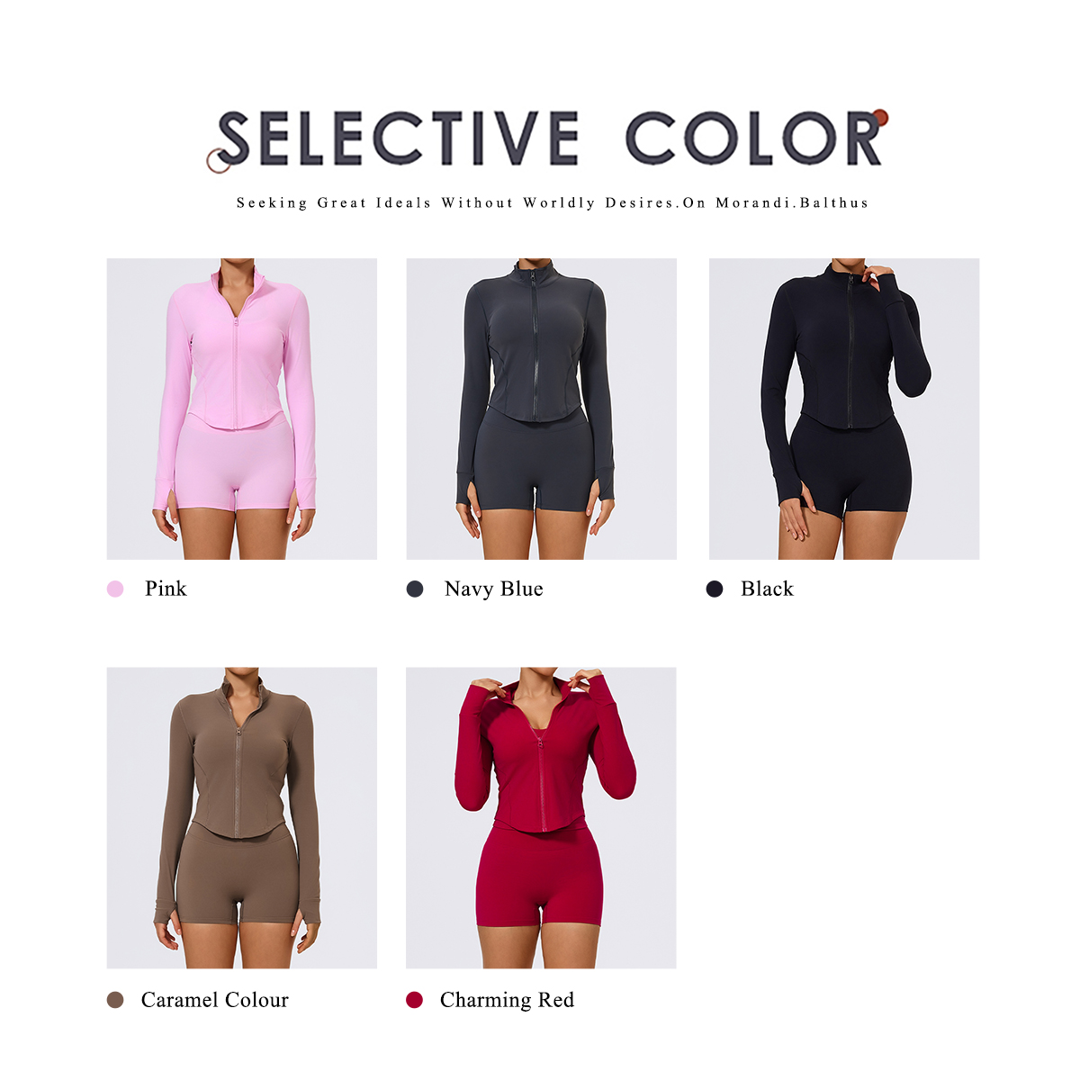 Hearuisavy 2Pcs Women's Sports - Yoga Fitness Jacket ulasan dan harga