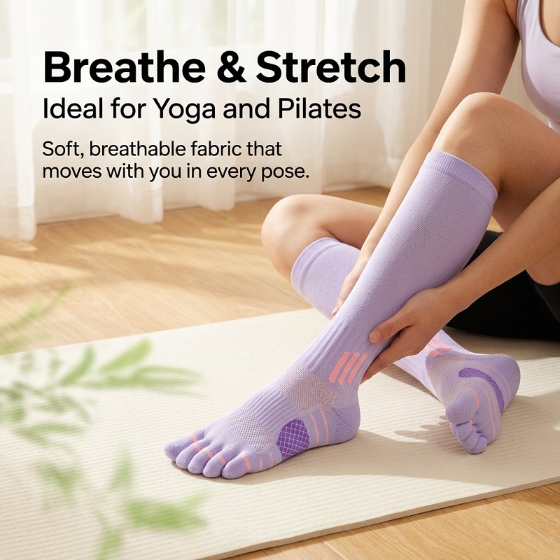 1/6 Pairs Women's Summer Fitne - Yoga And Fitness ulasan dan harga