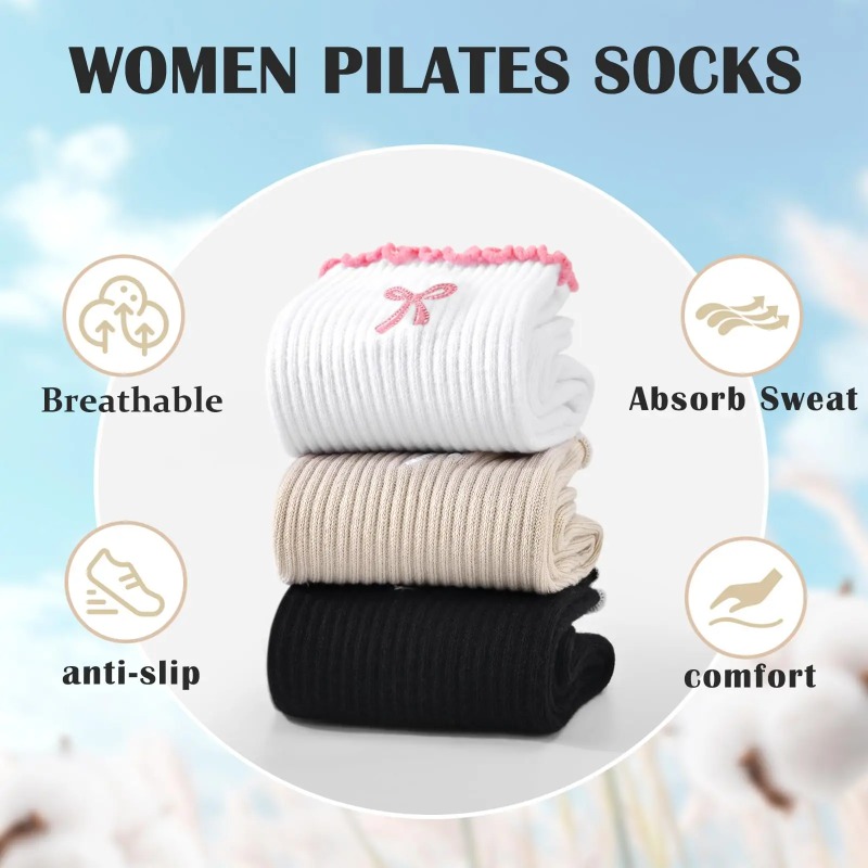 Professional Yoga Socks, Cotto - Yoga And Fitness ulasan dan harga