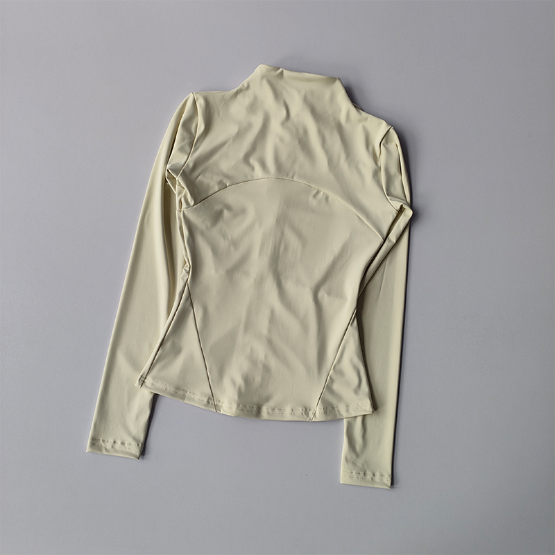 Women Sports Jacket Zip Fitnes - Yoga Fitness Jacket ulasan dan harga