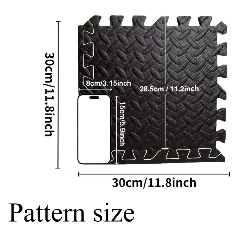 16 Piece Fitness Yoga Mat Soft - Yoga Fitness Mat ulasan dan harga