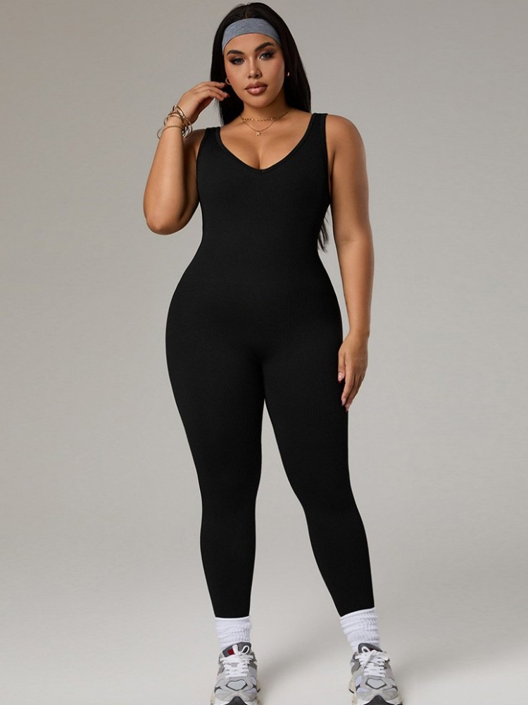 Plus Size Women's Tracksuit Gy - Yoga Fitness Plus ulasan dan harga