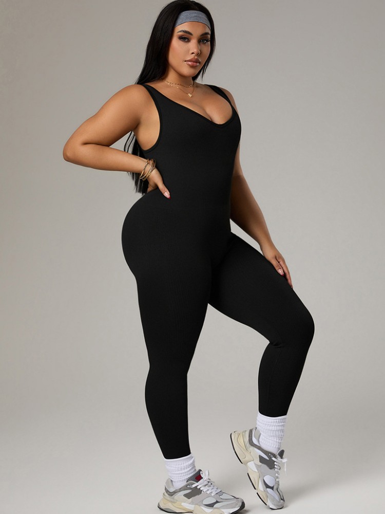 Plus Size Women's Tracksuit Gy - Yoga Fitness Plus ulasan dan harga